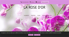 Desktop Screenshot of la-rose-dor-fleuriste.fr